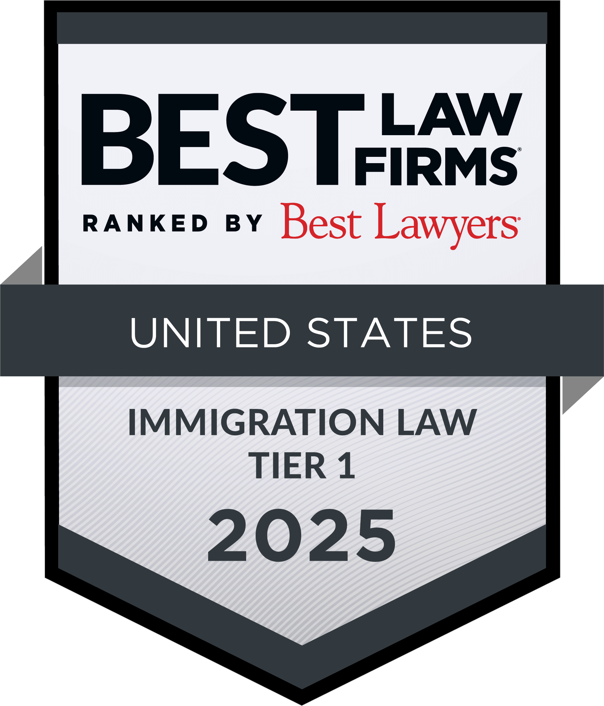 Best Law Firms - National Tier 1 Badge